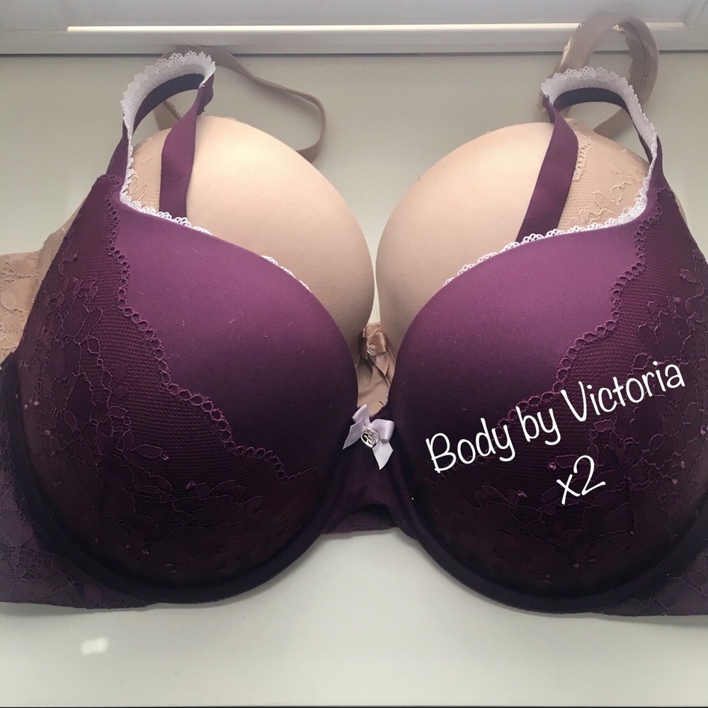 Body By Victoria (x2) Prefect Shape Bras 36DD